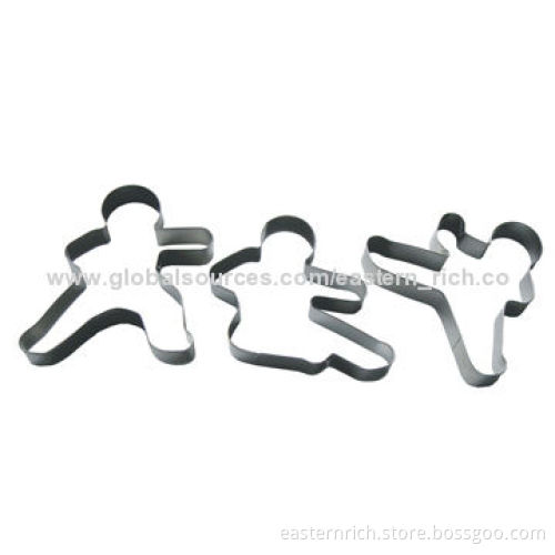3pcs set of Kung fu cookie cutters